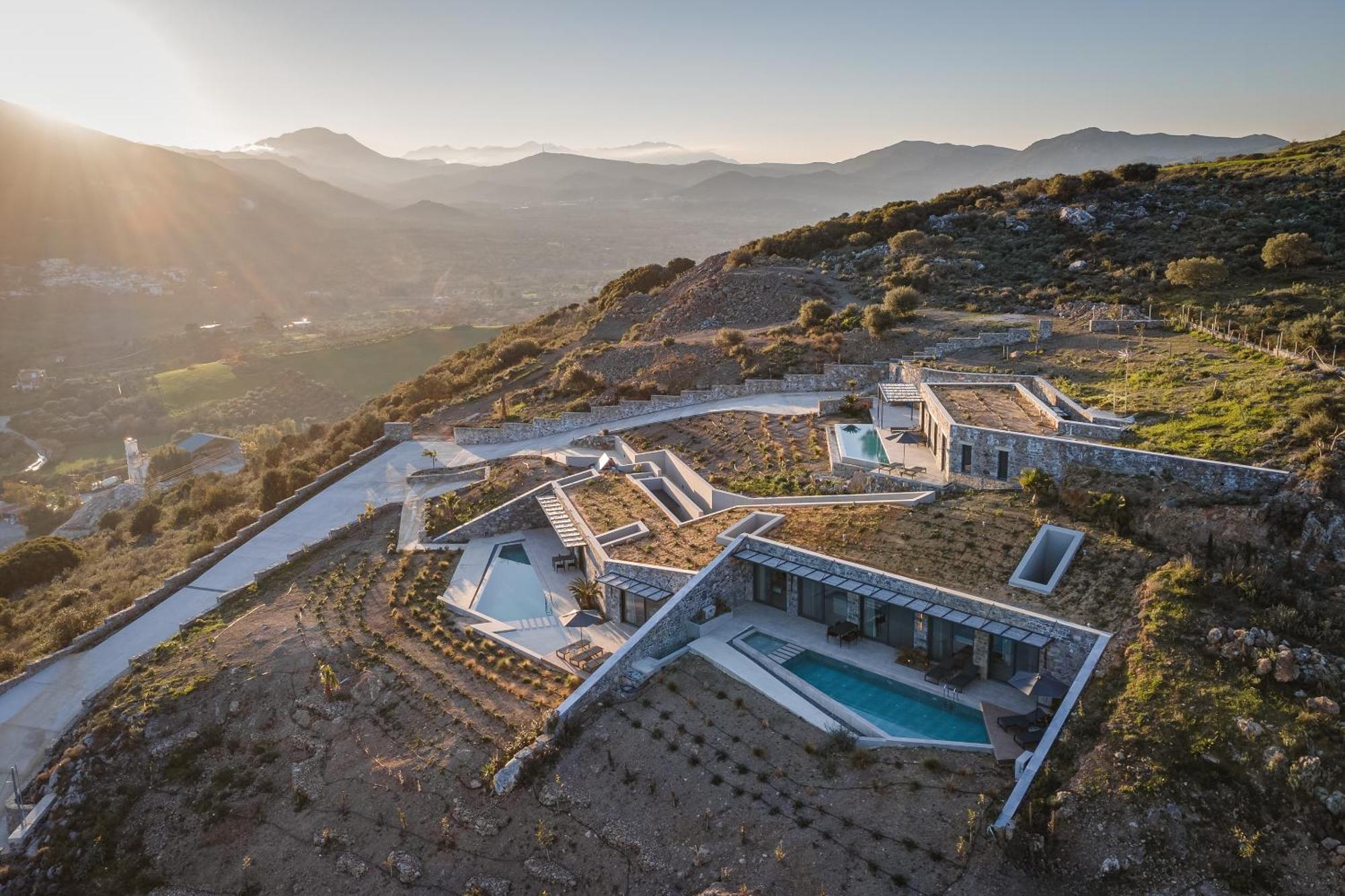 Neromai Cave Luxury Villas Koxaré Exterior foto