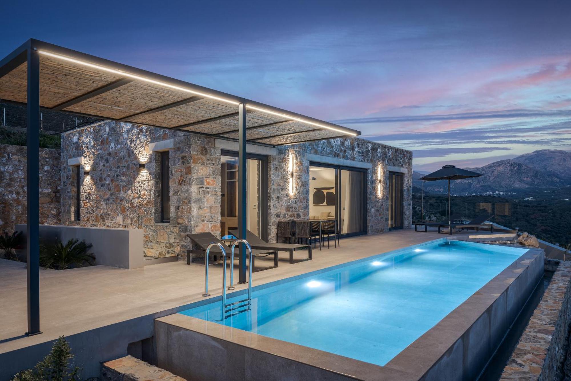 Neromai Cave Luxury Villas Koxaré Exterior foto