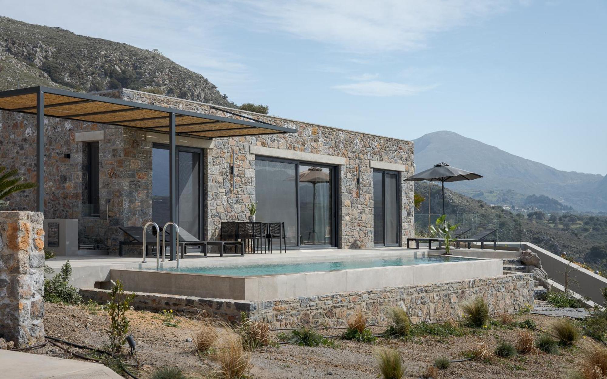 Neromai Cave Luxury Villas Koxaré Exterior foto