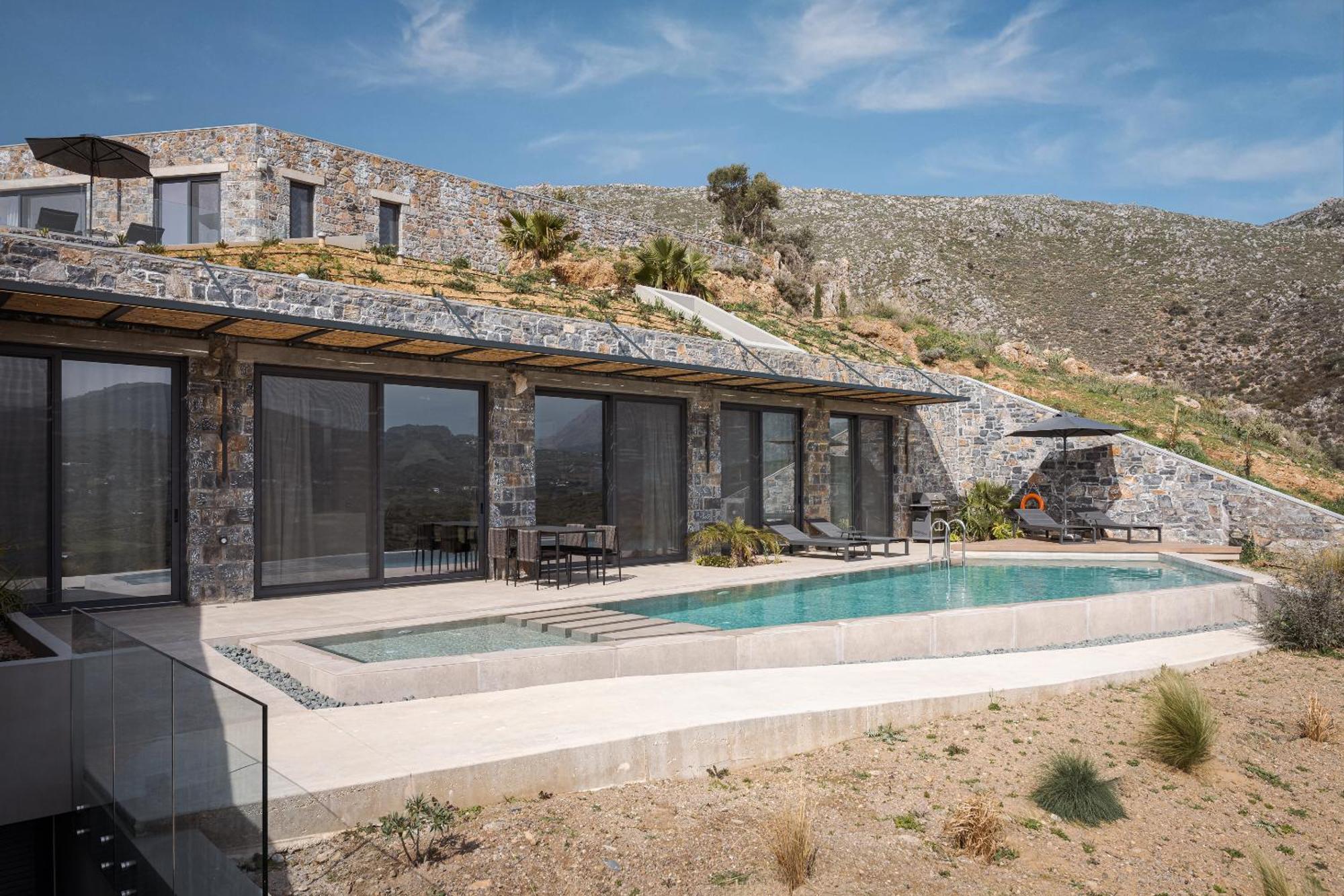 Neromai Cave Luxury Villas Koxaré Exterior foto